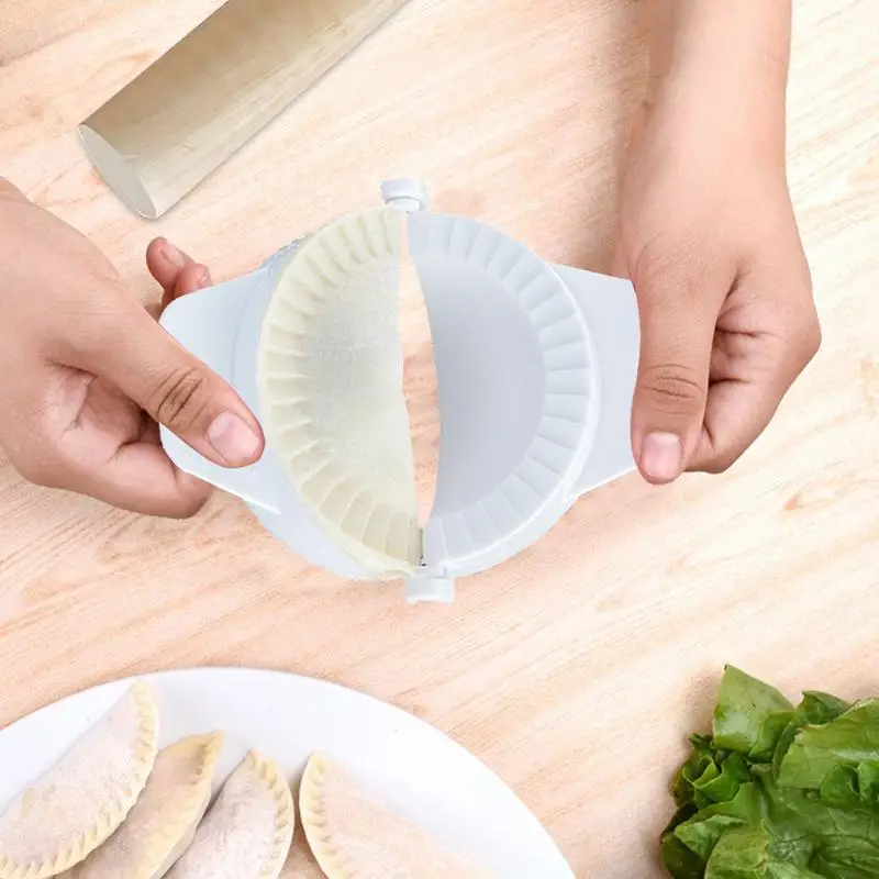 Dumpling Wrappers Pasta Maker Stamp for Kitchen Pie Maker Press With Rolling Pin Rapid forming Dumpling Mold for Dumpling Pizza