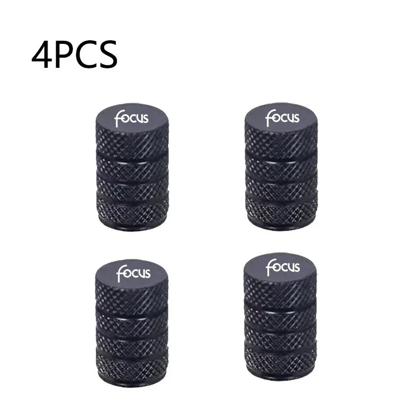 For Focus Car Wheel Tire Valve Caps Tyre Stem Covers Airdust Waterproof
