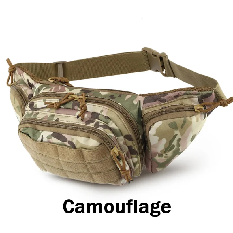 Camouflage Storage Bag Outdoor Multi functional Invisible Waist Attachment Bag