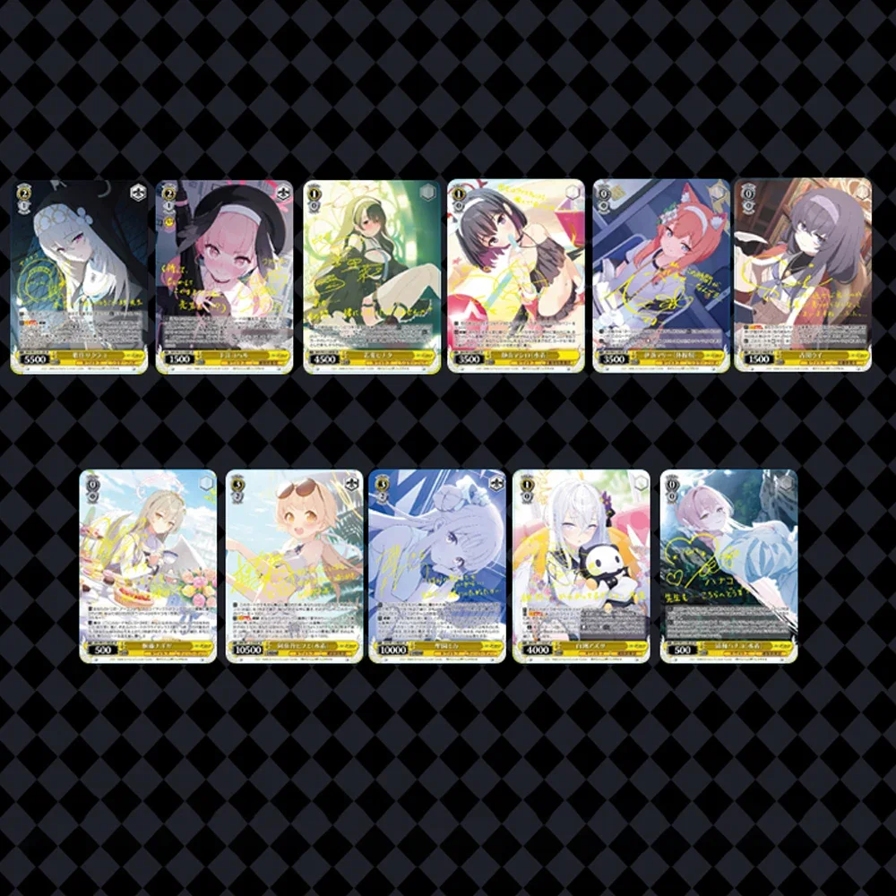 

BLUB Anime Lovelive WS Signature Cards Game Collectible Cards Ws Asuna Nakano Nino ACG Sexy Character Flash Cards Toy