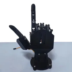 ロボットハンド-日曜大工用の5本の指、完成したバイオニックパーム、左右に組み立てられた、6 dofロボット