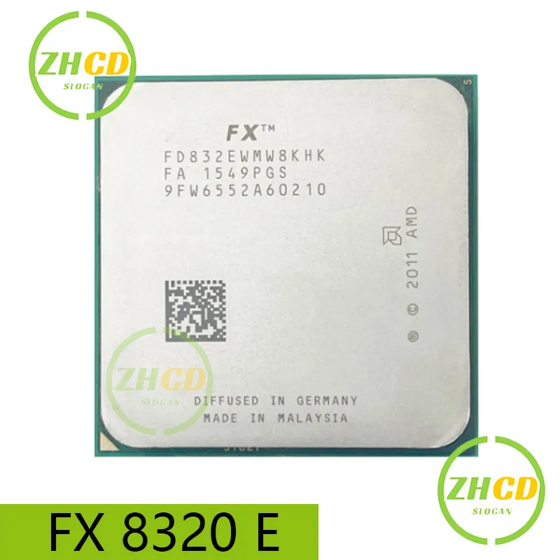 AMD For FX-8320 FX8320 FX 8320 3.5 GHz Octa-core CPU Processor FD8320FRW8KHK Socket AM3+