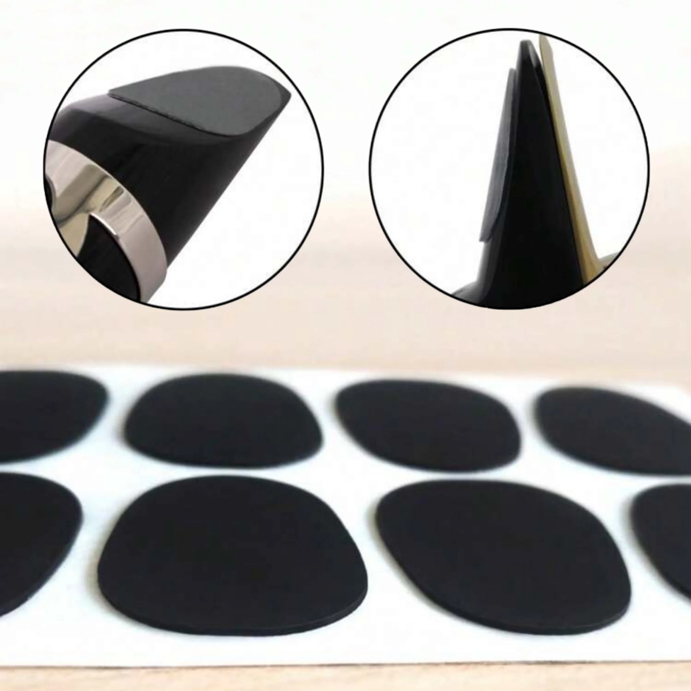 

8Pcs 0.5mm Thick Saxophone and Clarinet Mouthpiece Cushio Alto/Tenor Sax Mouthpiece Patches Pads Cushions for you