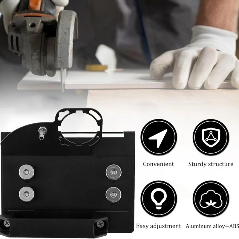 Подставка для угловой шлифовальной машины для плитки 45. ° Резка фаски, с водопроводной трубой 37 дюймов, специальный режущий кронштейн для угловых шлифовальных машин 100-типа