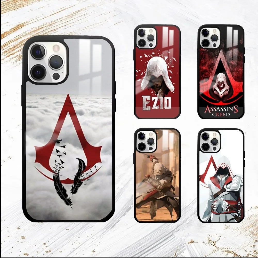 A-Assassins Game C-Creed-d Phone Case For iPhone 16 15 14 13 12 11 Pro Max Plus Mini PC Fashion mirror phone case