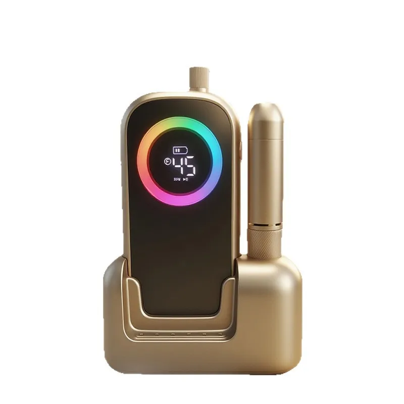 

Nail remover and grinding integrated nail polisher portable power storage colorful lights