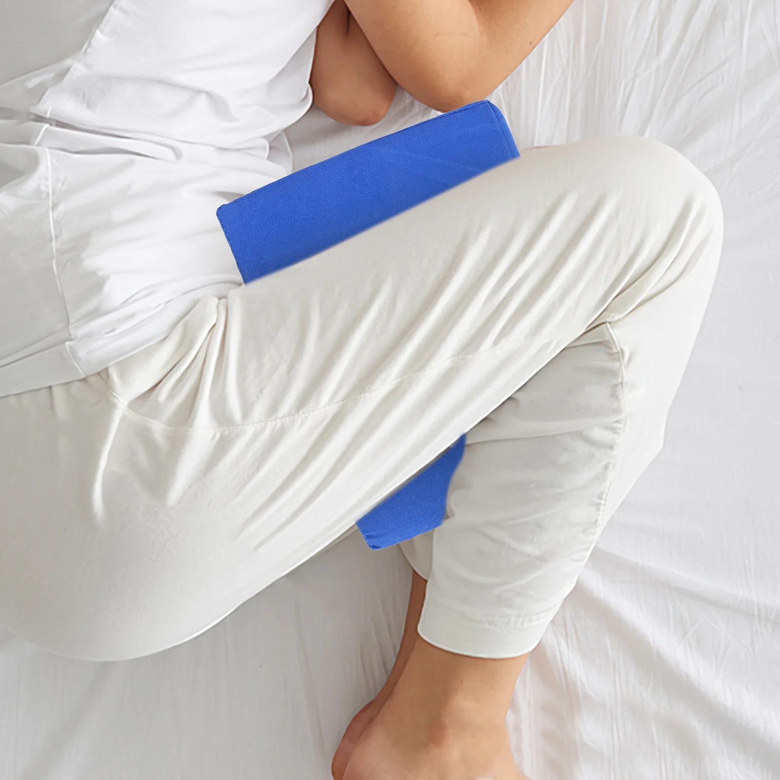 

Knee Support Pillow for Sleeping Side Leg Spacer Ergonomic Hip Back Pain Relief Cushion Breathable Sweat Resistant