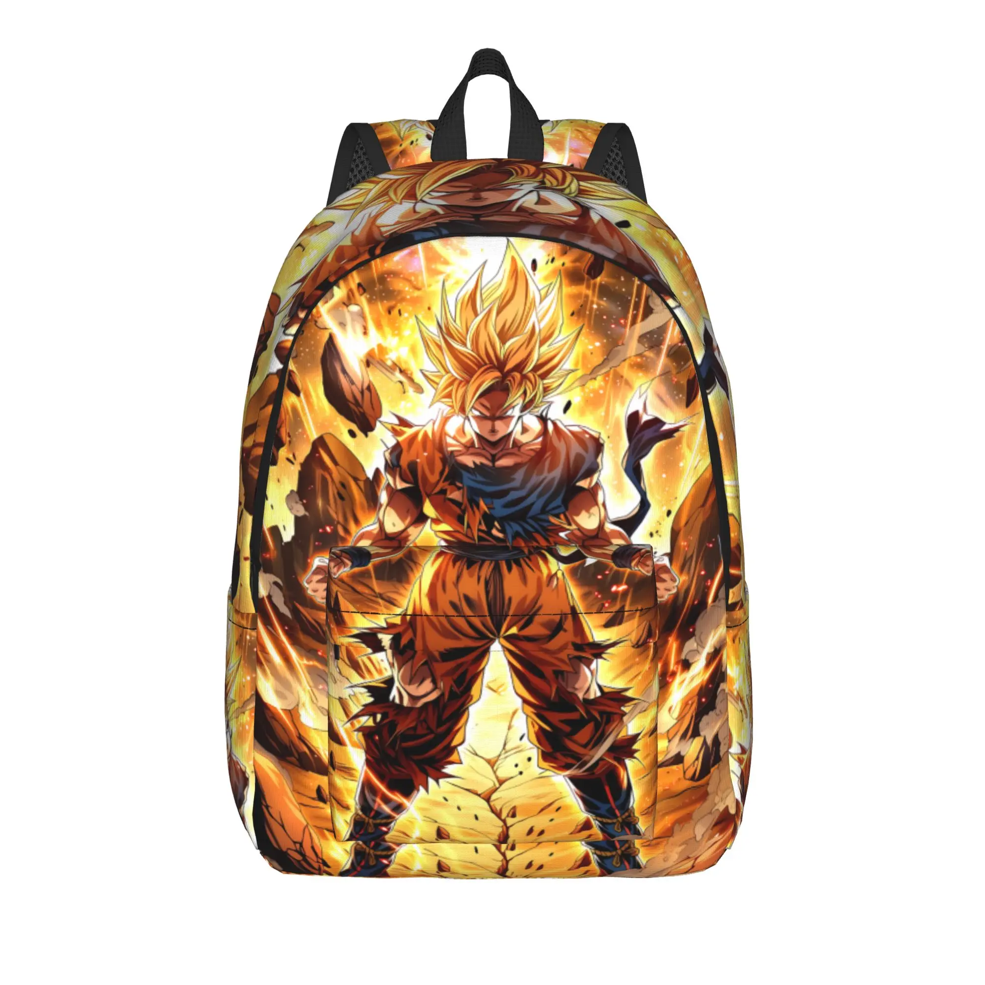 Fashion Dragon Ball Goku Backpack funko Mochilas Cool School Sturdy Shoulder Rucksack