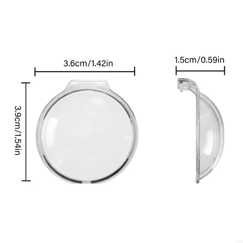 G99B Professional Camera Shatterproof Lens Shield for 360 Harsh Environment