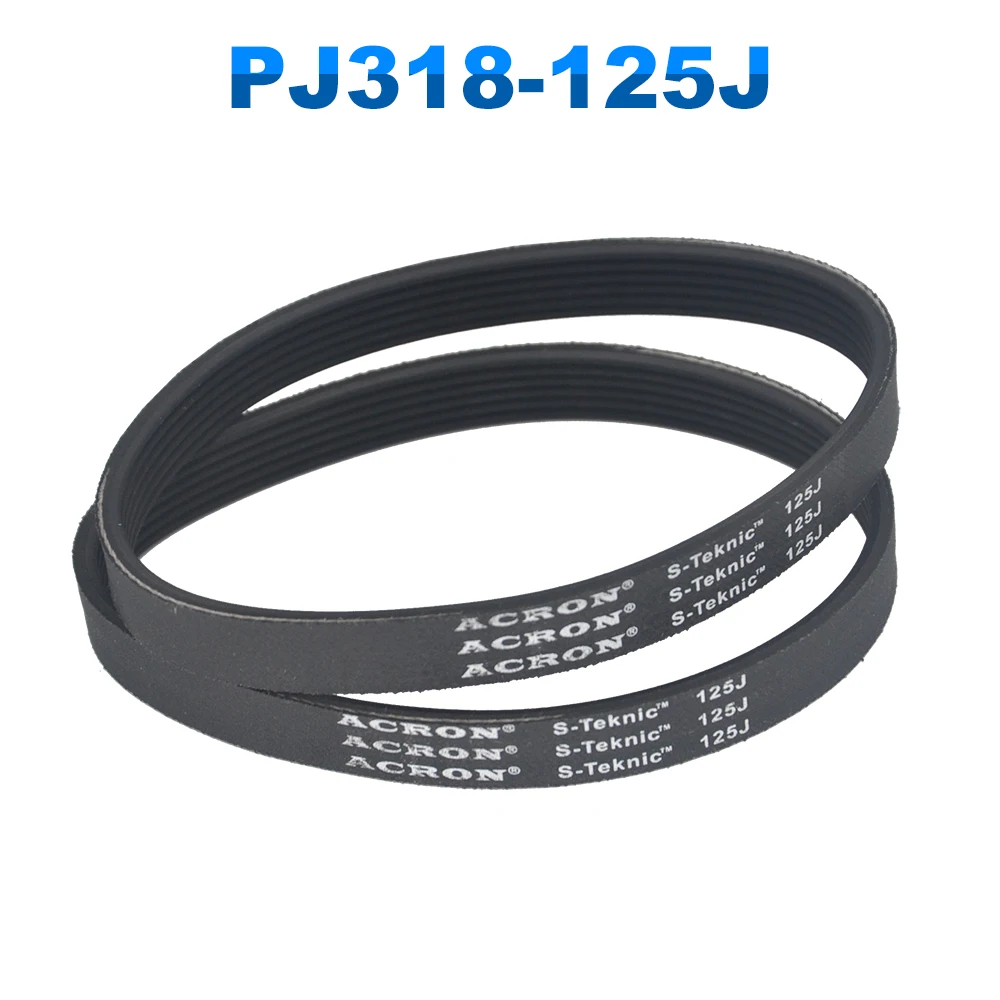 V-Belt PJ318 125J 3/4/5/6 Ribs For Roller Conveyor Machine RC Model Belt Accessories