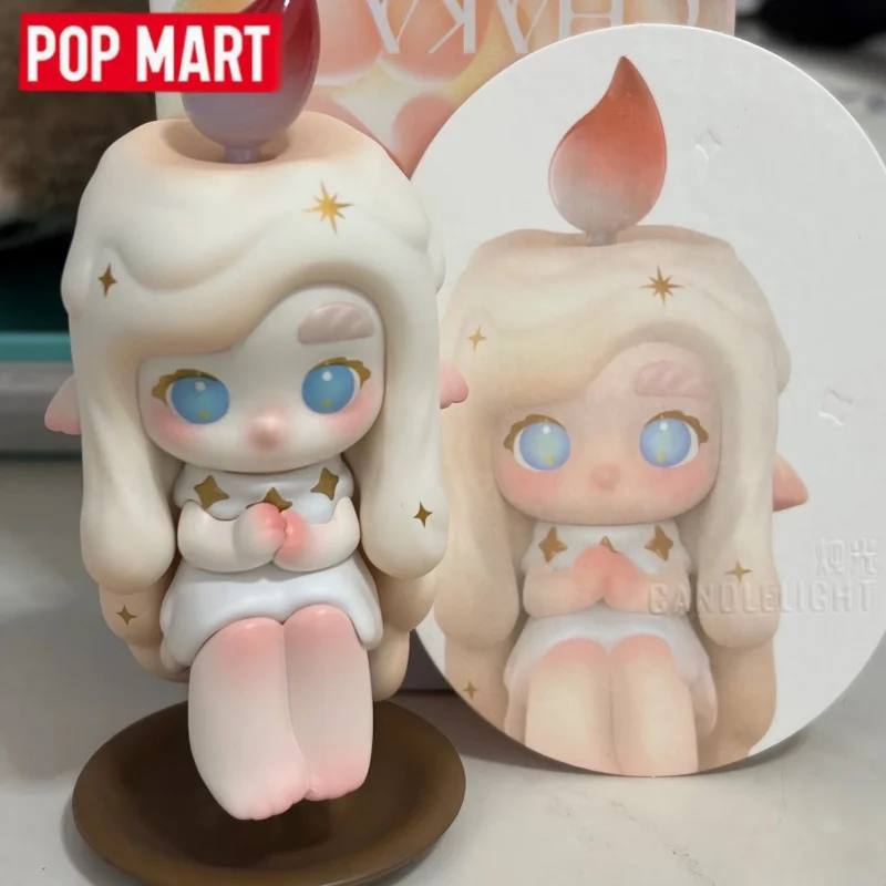 

2026 POP MART CHAKA LIGHT SPRITE Series Blind Box Kawaii Toys Collectible Anime Figurines Models Desktop Ornament Birthday Gifts