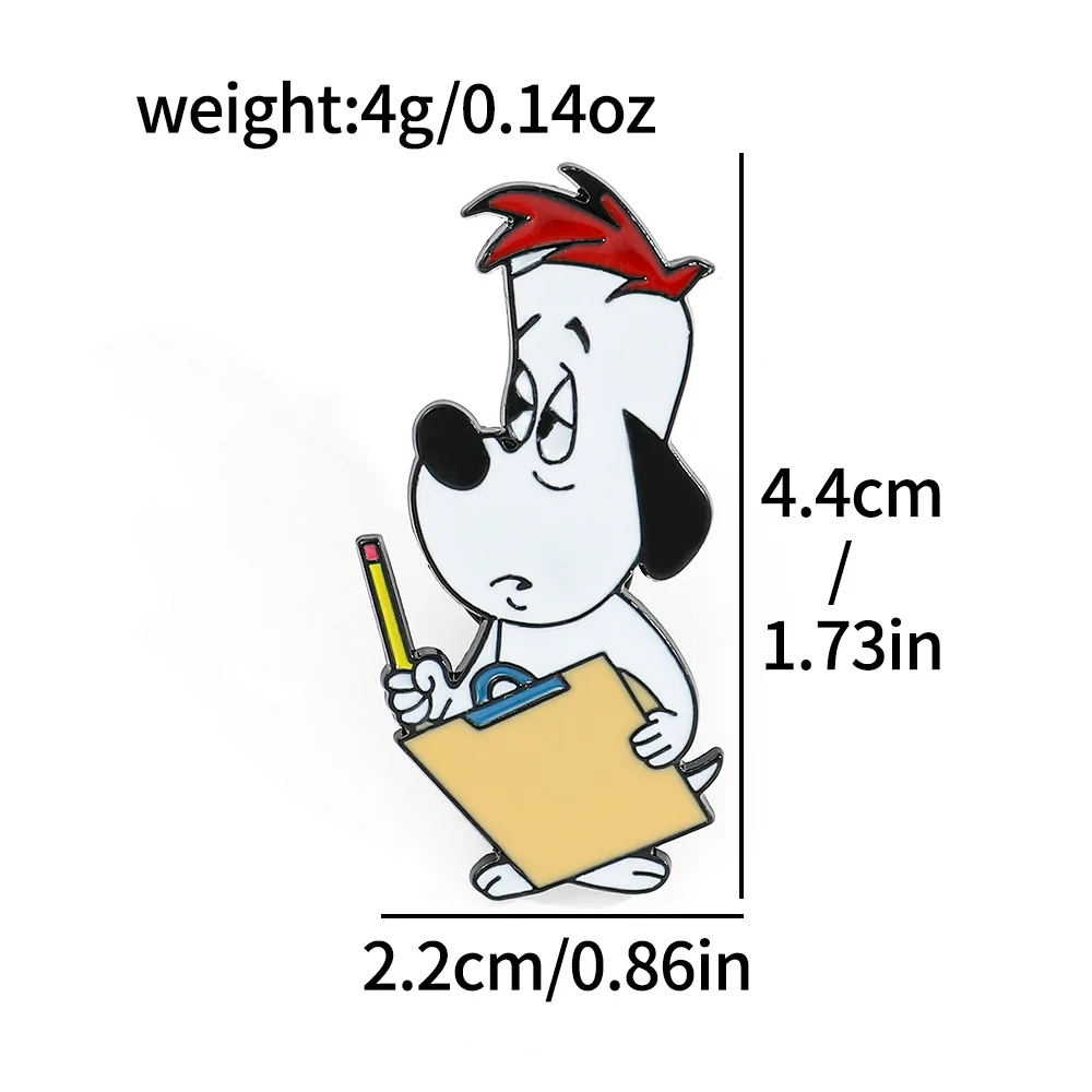 لطيف الكرتون تدلى الكلاب دبابيس مضحك أنيمي شارات دبابيس للملابس المينا دبوس شارات مجوهرات اكسسوارات هدايا للأصدقاء #2