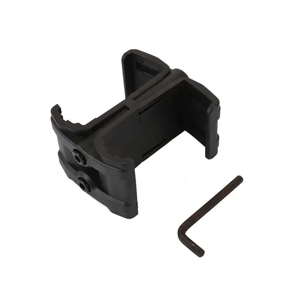 Universeller Clip-Magazinhalter für AK AR15 M4 Mag595 Airsoft – Doppelter Parallel-Magazinhalter für Schnellladung – Waffenzubehör