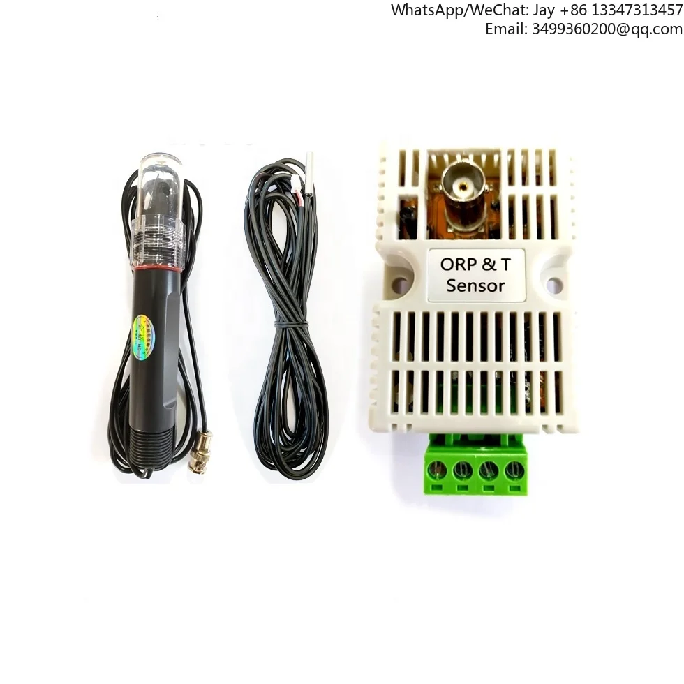 

High Accuracy ORP Sensor With Stainless Steel Probe | 4-20mA Output For Aquaculture & Drinking Water