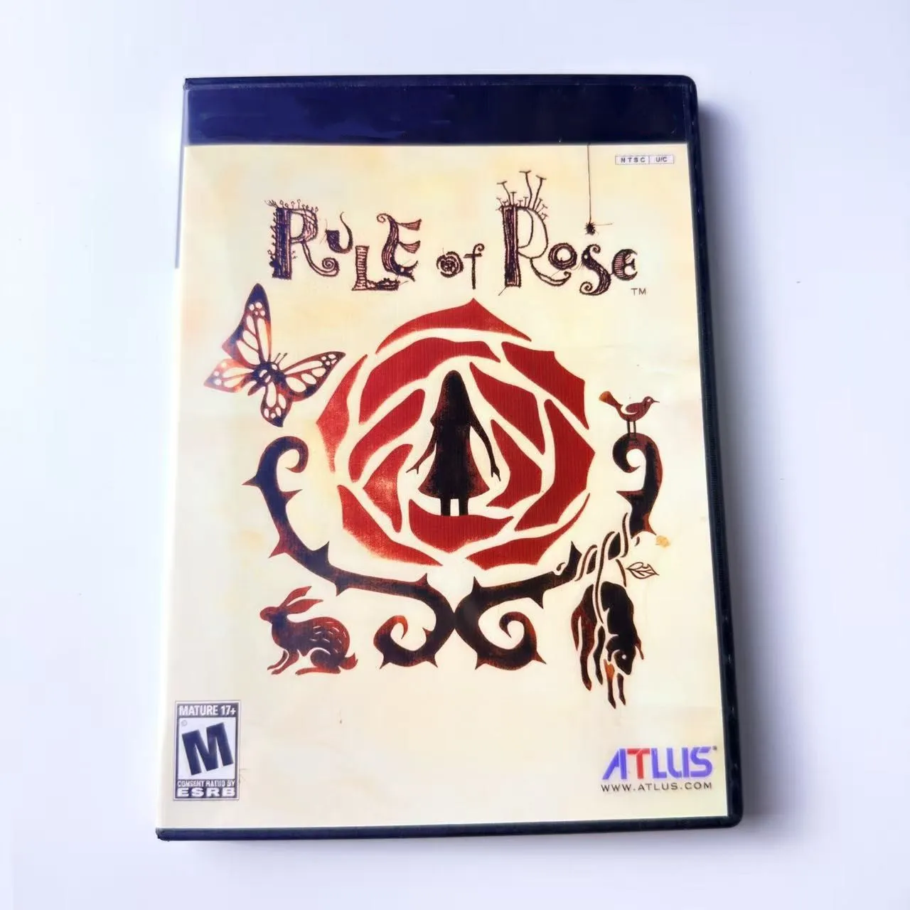 Disco de reproducción de alta calidad para Sony PS2: Rule of Rose Versión con vibración (EE. UU.), sin manual)