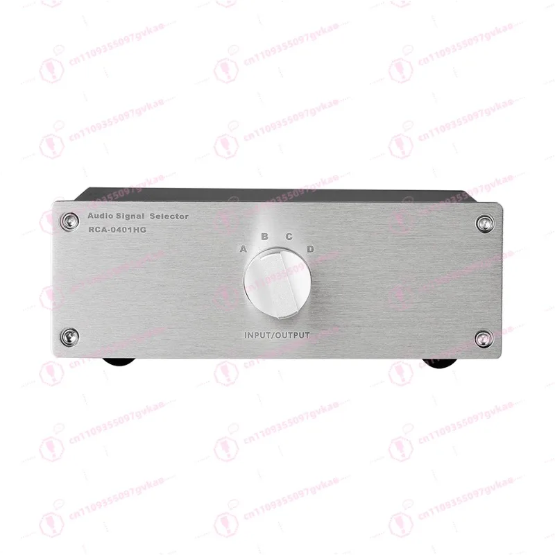 

4-in-1-out/3-in-3-out RCA Audio Source Selector for Home Stereo System CD/DVD/AMP Switch Box RCA0303-HG/RCA4101