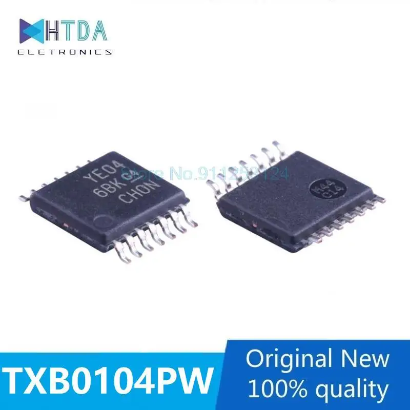 10pcs/lot TXB0104PWR TXB0104PW TXB0104 TXS0104EPWR YF04E YE04 Tssop-14 In Stock