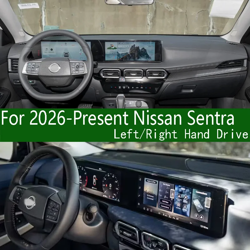 For Nissan Sentra SR 2026 2027 Accessories Dashboard Cover Instrument Panel Dash Mat Anti-slip Anti-Dirt Proof Dashmat Pad