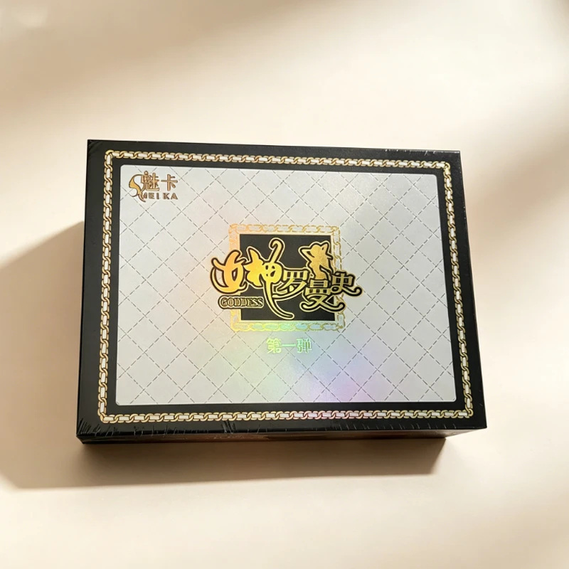 

Unopened goddess animation standing painting high-value card foreign blessing exchange card holographic laser technology rare co