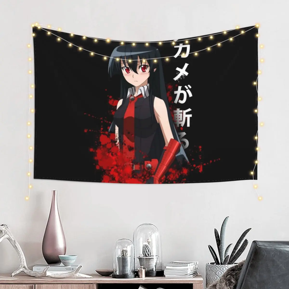 Akame ga kill Tapestry Room Ornaments Decoration Pictures Room Wall Tapestry