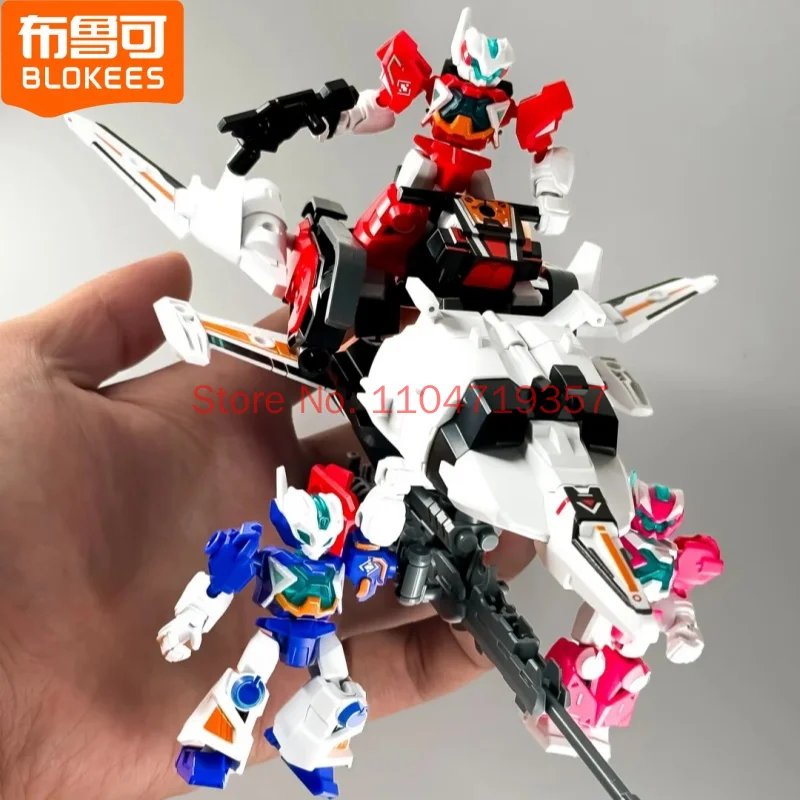 Genuine Blokees Astral Rally Star Edition Wave 1 Dawn Light Building Figure Blind Box Figure Model Assemble Toy Collection Gift
