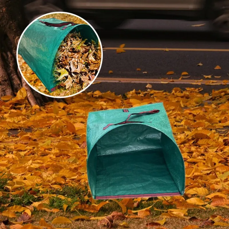 

【Ship Within Gardening Gloves Included- Yard Waste Bag 2-Pack Featuring Large Dustpan-Style Opening For Lawn And Leaf Collection