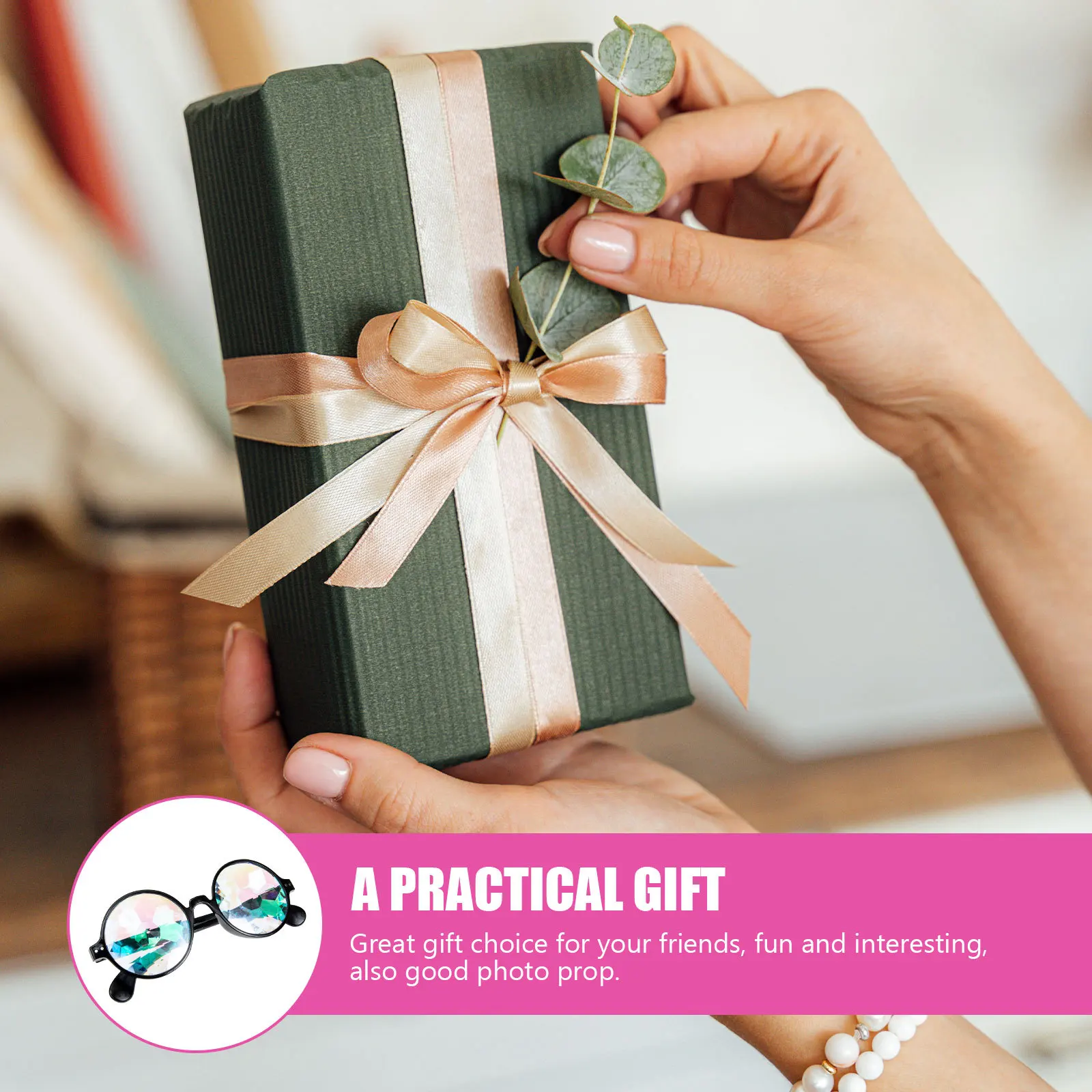 نظارات المشكال للحفلات بتصميم ممتع مقاوم للاهتراء لمهرجان الكبار صور الدعامة أداء المسرح للديكور #6