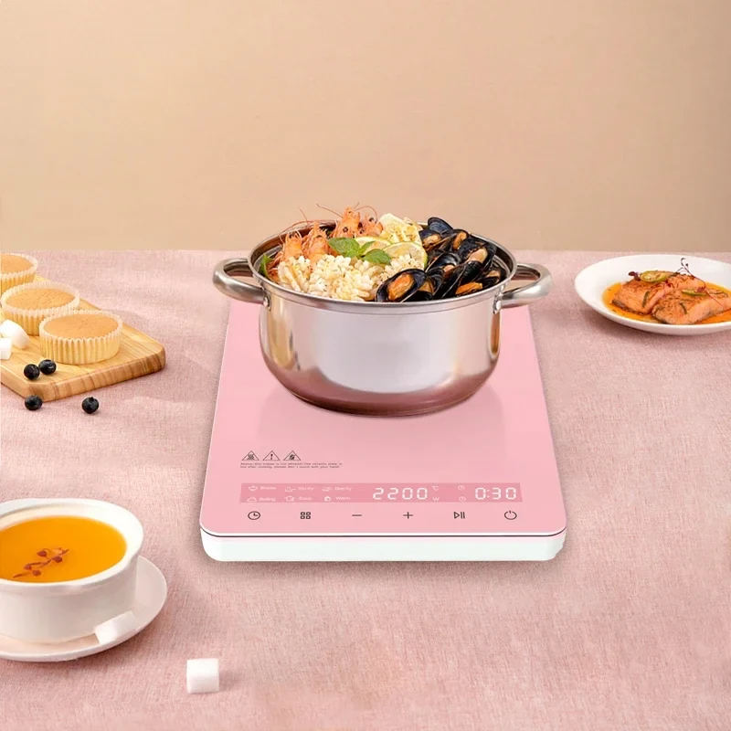 Tabletop Portable Single Induction Cooker – Multi-Function Design, Daily Home Cooking