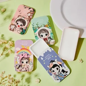 4 Schöne Kawaii Farben Feste tragbare Balsam Leichte feste Duftweiche Parfüm langer Dauer Duft 10 Hauptverkäufe kleine Parfums - №1