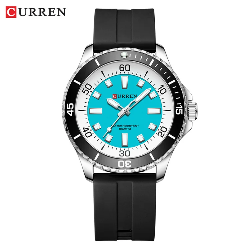 Men's Original Silicone Quartz Watch, Waterproof