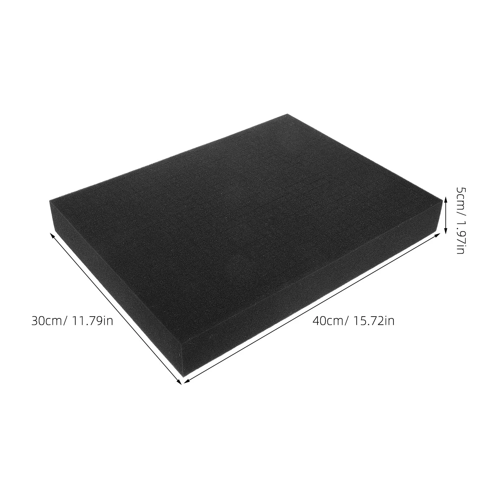 1Sheet Grid Sponge Pad High Density DIY Shock Absorbing Toolbox Liner Protective Sponge Insert for Crafts Home Car Use