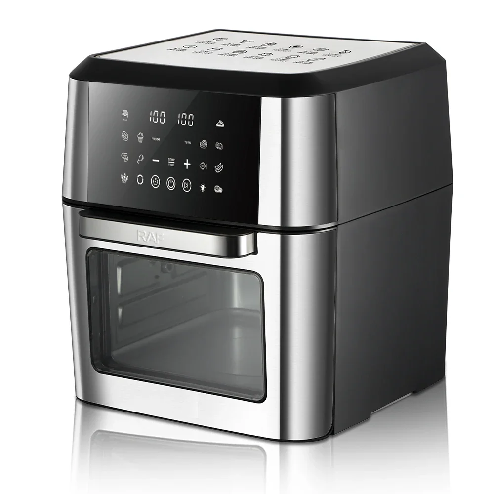 

l 12L Air Fryer Large Easy-view Window Heavy Duty Touch Screen Electric Air Fryers Household