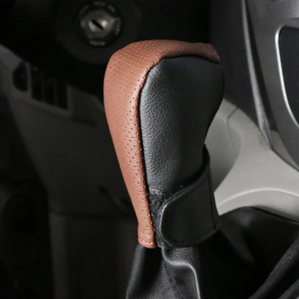 

Universal Shifter Boot Handbrake Cover Shift Knob Sleeve For Car Interior Protection Parking Brake Stick Cover Automotive