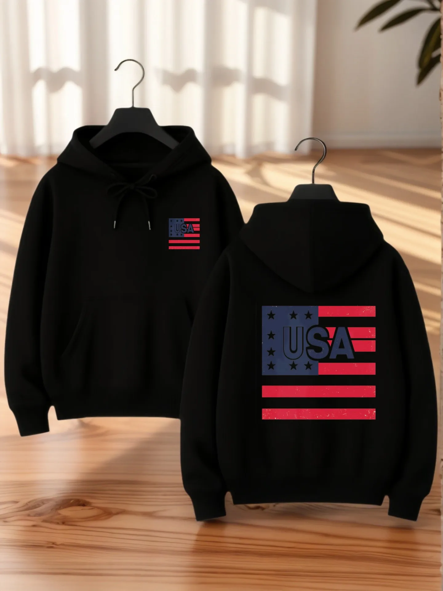 

Graphic Hoodie Women, Star - Print, Aesthetic, Casual Everyday Wear, Soft Fabric, For Teens