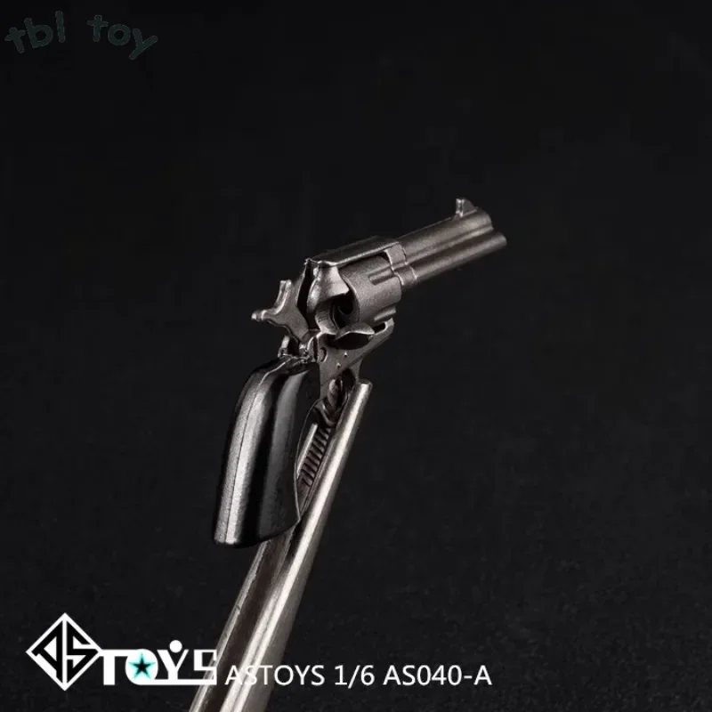 ASTOYS-figura de acción de soldado AS040 a escala 1/6, modelo de pistola revólver de tres colores para 12 pulgadas, accesorios de escena, decoración de muñecas