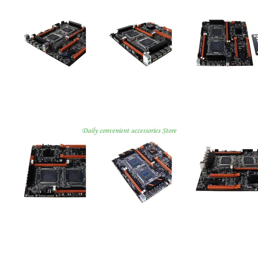

97QB X79 Dual CPU Motherboard DDR3 x 4 32GB Memory Slot NVME for M.2 PCI-E 16X US