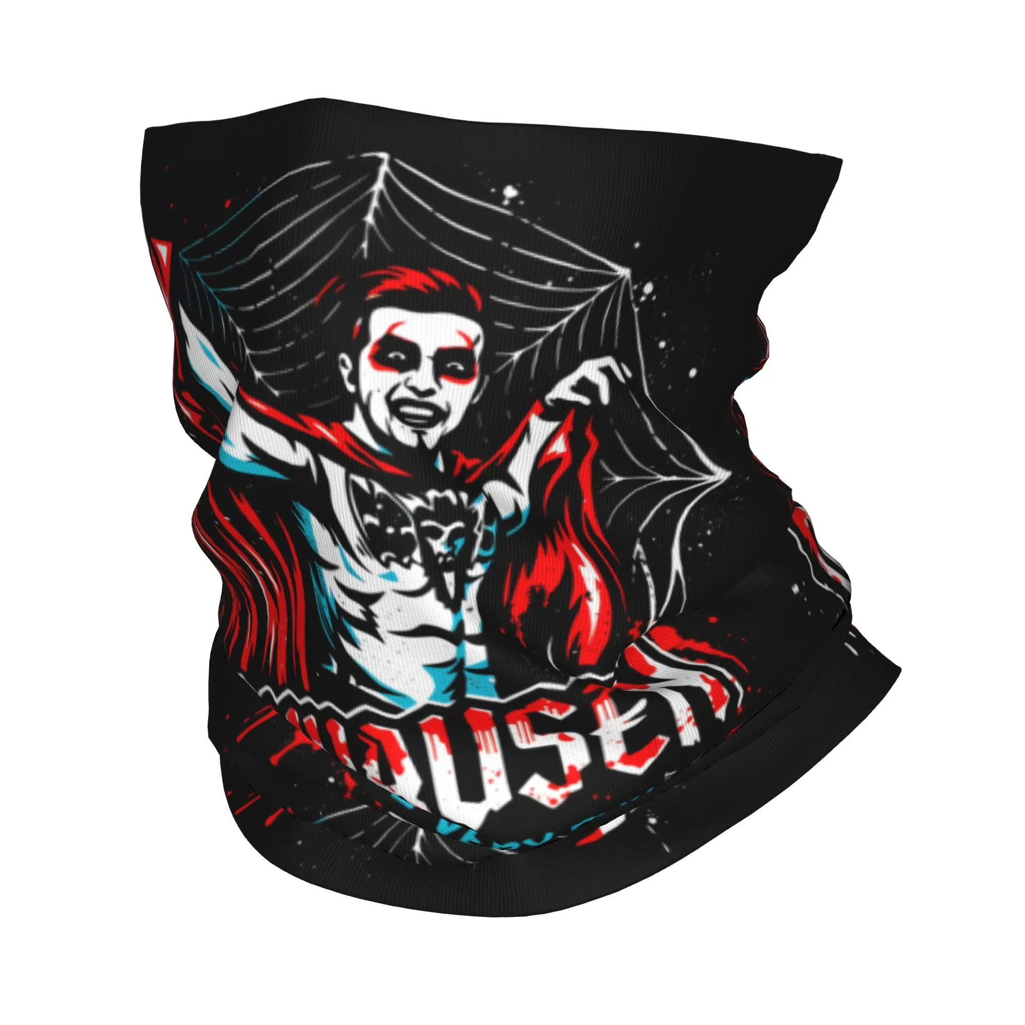 

Danhausen Wrestling Nice Evil Bandana Neck Cover Printed Face Scarf Multi-use Cycling Scarf Hiking Unisex Adult All Season