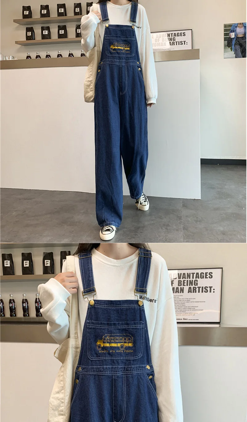 

Полный комбинезон, женские подтяжки, персонализированные отбеленные полоски, профессиональный западный стиль, темно-синий, для путешествий, более тонкий, скобы для граффити