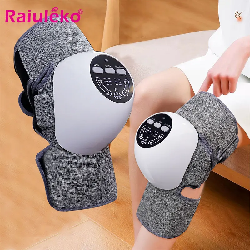 

Electric Leg Knee Massager Heated for Cold Legs and Relieve Rheumatic Joint Pain Air Compression Vibration Relax Muscles Health