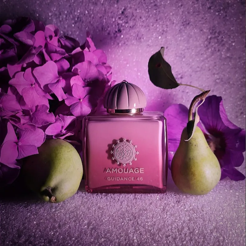 AMOUAGE 100ml Eau De Parfum para Mujer Guidance 46 Fragancia Floral Oriental Chypre de Larga Duración Aroma Elegante y Lujoso