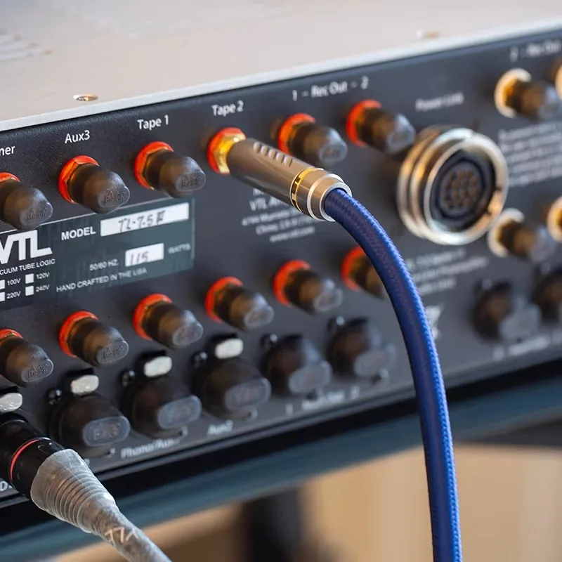 AudioBastion Balance XLR Lotus RCA Tutup Debu Pelindung Anti-oksidasi Steker Sinyal dan Soket Kabel Audio Lengan Pelindung HIFI