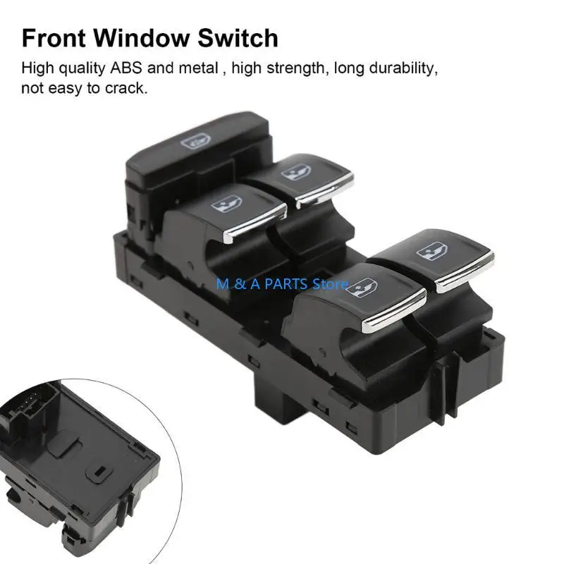 U1JF User Friendly Car Window Switch Offering Quick & Safe Functionality ABS for Car