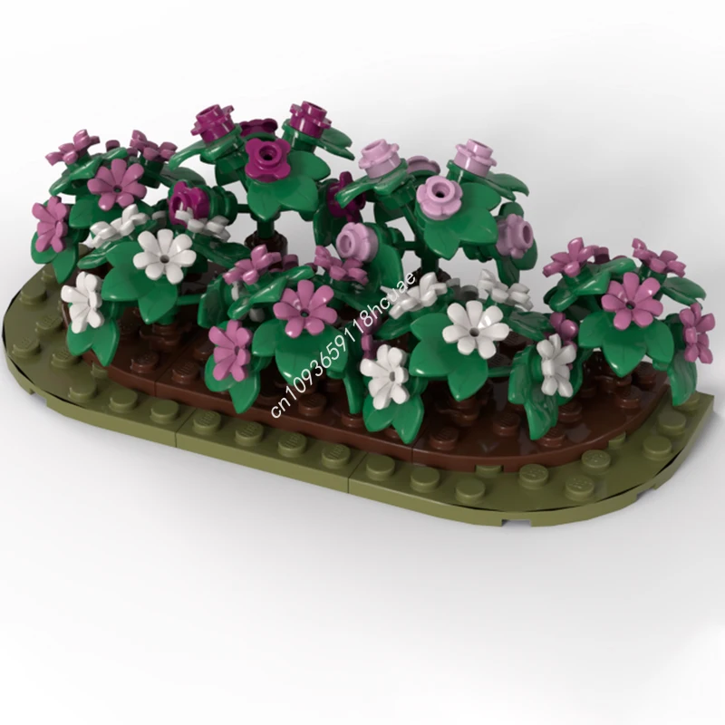 119 Uds. MOC Azaleas City modelo bloques de construcción idea DIY creativo montar juguetes modulares arquitectura regalos de navidad