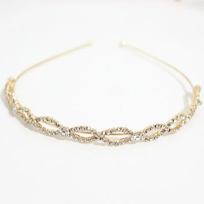 كريستال لؤلؤة عقال حجر الراين تاج الزفاف أنيقة المرأة رباط شعر للعروس حفل زفاف المناسبات الخاصة أنماط متعددة