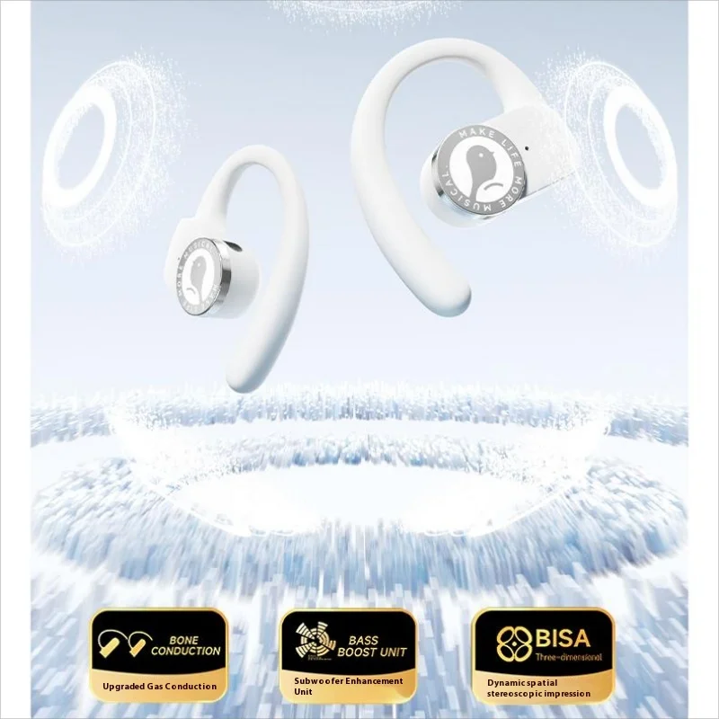 SIBYL B9 سماعة أذن لاسلكية مع MiC للحد من الضوضاء 360 HiFi صوت ستيريو عمر بطارية طويل بلوتوث 6.0 سماعات أذن رياضية مخصصة