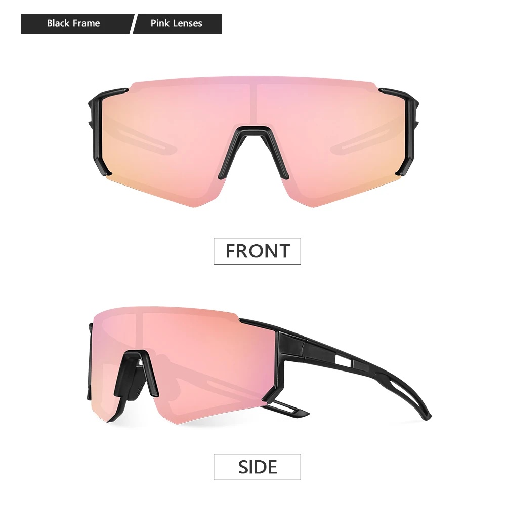 CRIXALIS 3Pcs Sport Sonnenbrille Für Männer Spiegel Für Laufen Fahrrad Radfahren Gläser Klettern Gläser Brillen Frauen Brille UV400 – Detail 12