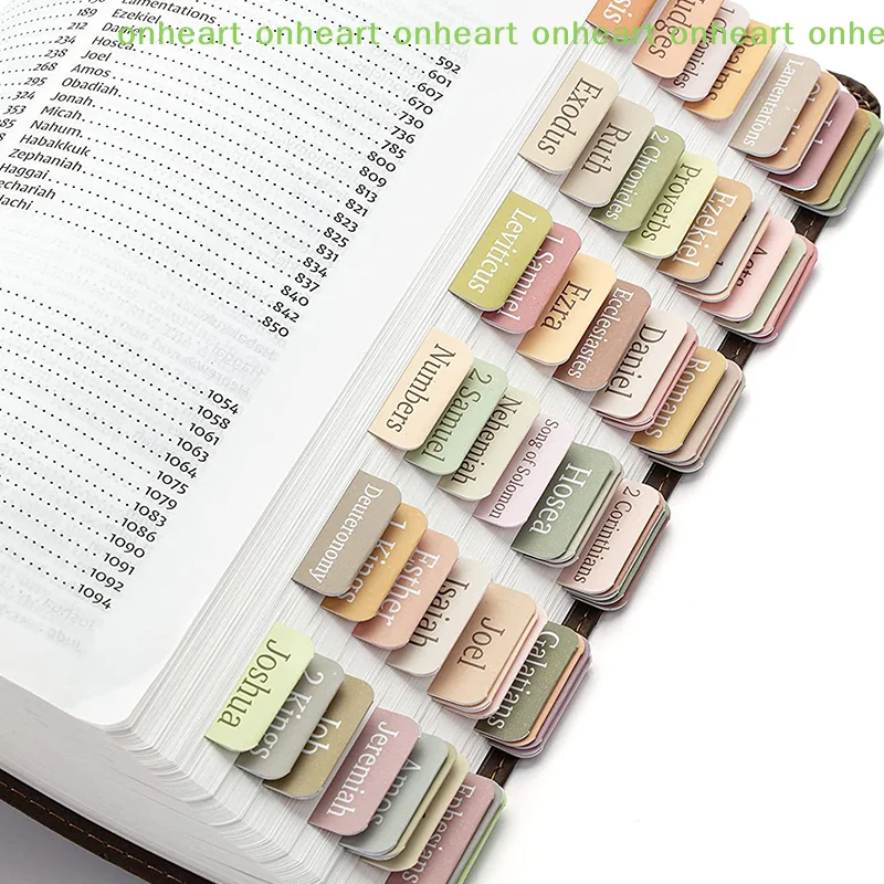 [C]Spanish Bible Labels 75 Book Labels Laminated Bible Labels Bohemian Theme Men And Women Laminated Bible Index Study Reading