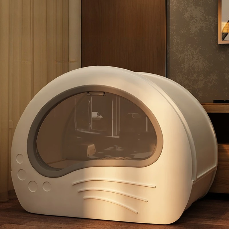 

Лоток-туалет для кошек с защитой от запаха, выдвижной, для сбора экскрементов, зоотовары, поддон для уборки, туалет для котят