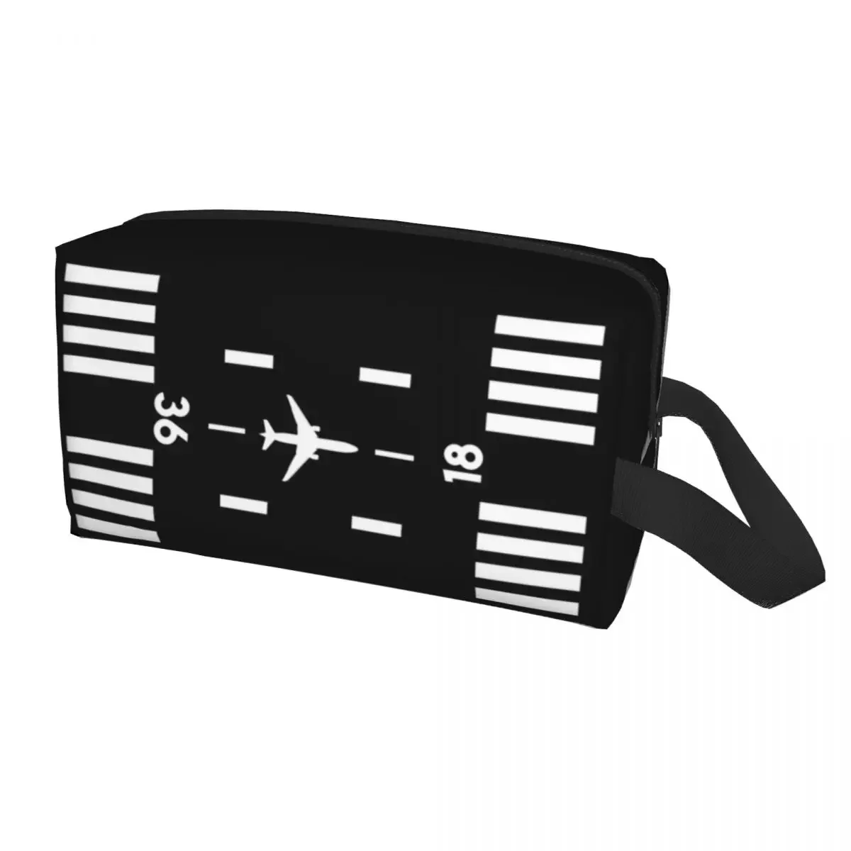 Cockpit Six Dials Flight Simulator Pilot Cosmetic Bag Large Capacity Airplane Aircraft Makeup Case Beauty Storage Toiletry Bags