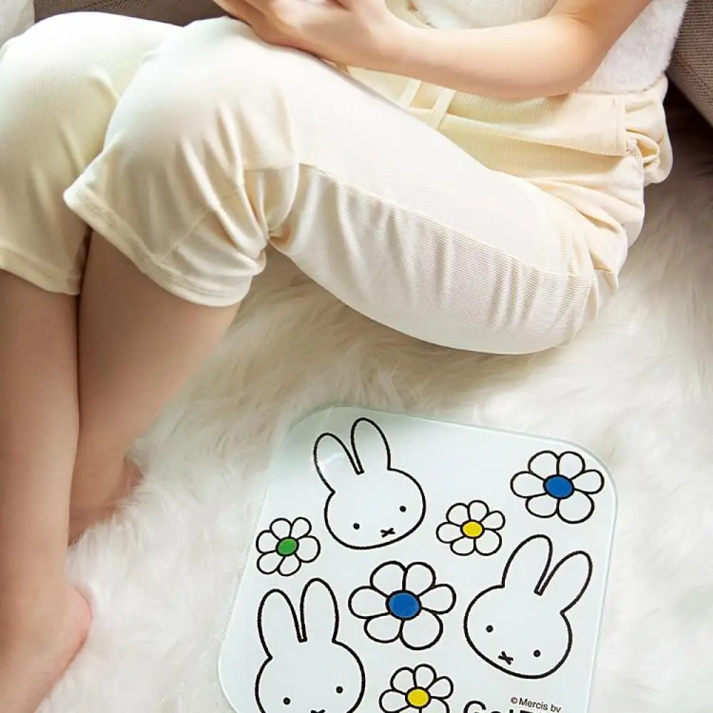 

Весовые весы Miffy, милый аниме-мультфильм, креативное простое и точное устройство для измерения веса для фитнеса и подарка для похудения
